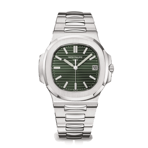 patek_philippe_nautilus_steel_5711_1A-014_green_dial_replica_green_unitedluxurynet-2 Patek Philippe Nautilus 5711/1A-014 Olive Green - Image 1